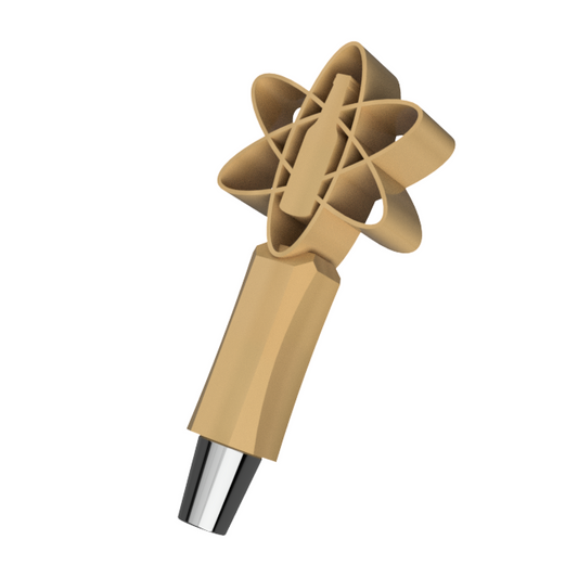 Atomic Beer Short Tap Handle