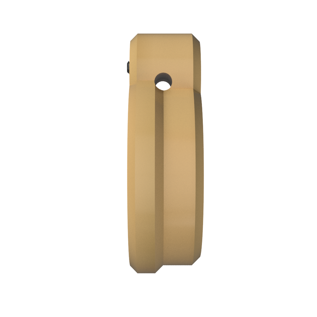 Airtag Case with Stainless Locking Loop