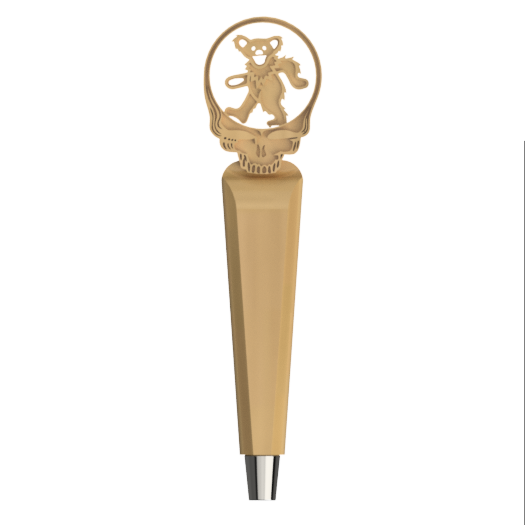 Dancing Bear Stealie | Tall Tap Handle