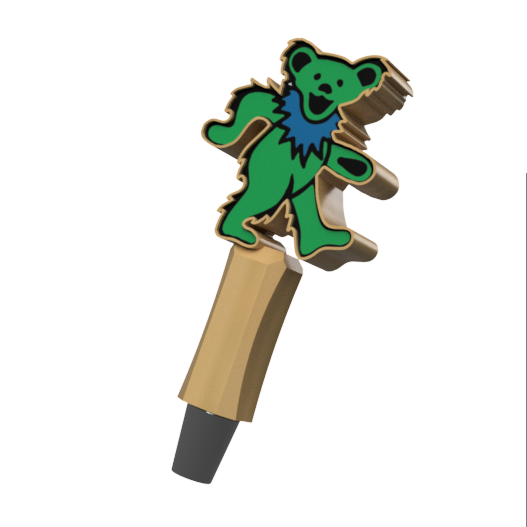 Dancing Bears Short Tap Handle